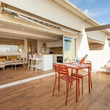 Apartman Le Sauvage - Luxe - Coursive - Terrasse - Parking - Village Naturiste *