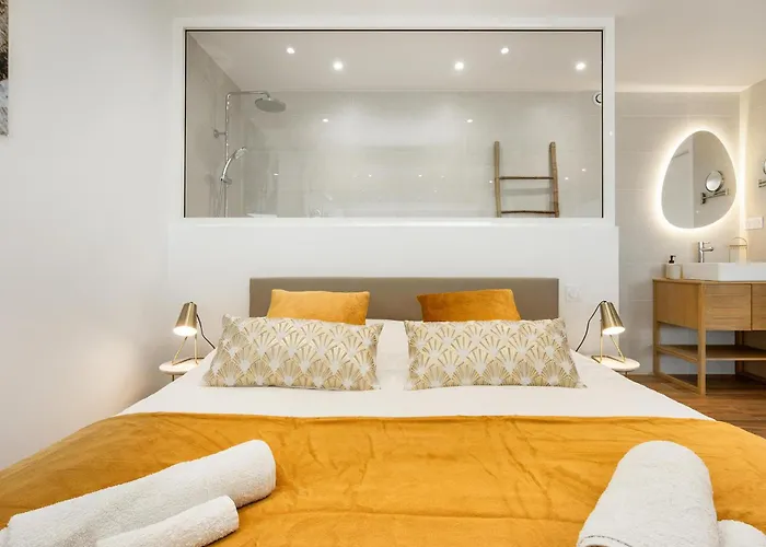 Le Sauvage - Luxe - Coursive - Terrasse - Parking - Village Naturiste Apartman Agde